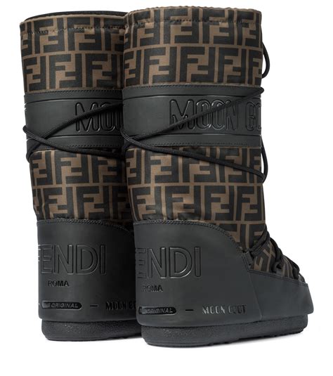 women fendi moon boots|thigh high fendi boots.